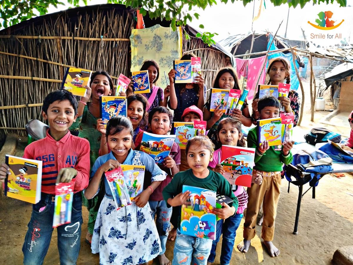 Giving Wings to Dreams- Our Stationery and Book Distribution Drive